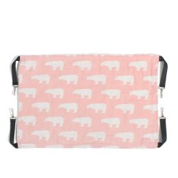 Breathable Fleece Hook Pet Hammock Supplies (Option: Pink-S)