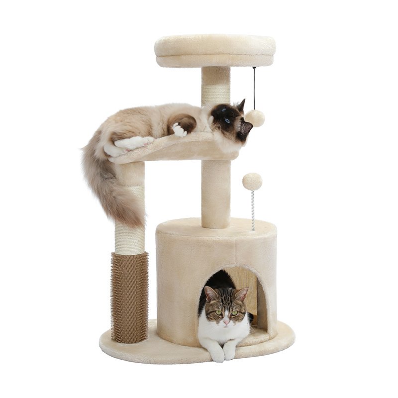 Indoor Funny Cozy Small Cat Tree Condo Indoor Funny Cozy Small Cat Tree Condo