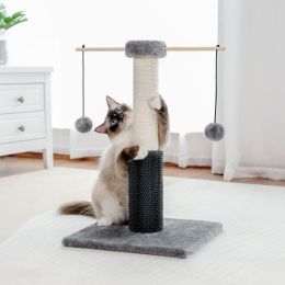 Indoor Small Cat Tree with Pad Fully Wrapped Scratching Posts (Type: Style A, Color: As pic show)