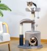 Indoor Funny Cozy Small Cat Tree Condo