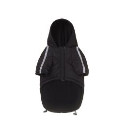 Fashion Dog Clothing Shell Jacket (Option: Black-XXL)