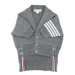 Pet Dog Clothes Cardigan Sweater (Option: Gray-XL)