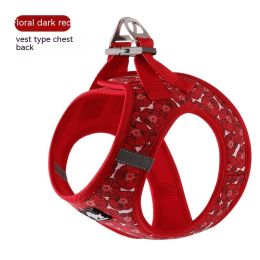 Fashion Small Dog Teddy Vest (Option: Red Gesang-M)